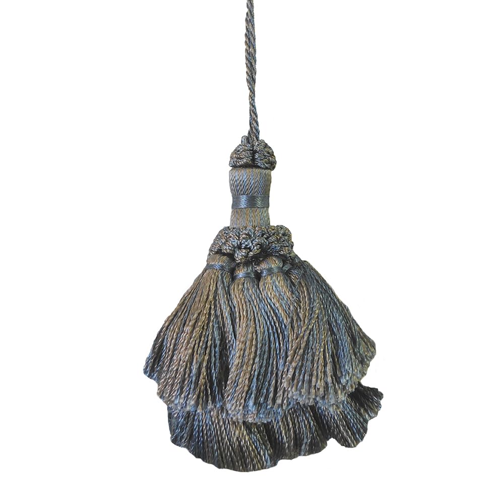 4 Pack Tassel Set 5in Decorative Tassel Ornament β Elegant Hanging Charm for Wall, Door, Bag or Gift Wrapping
