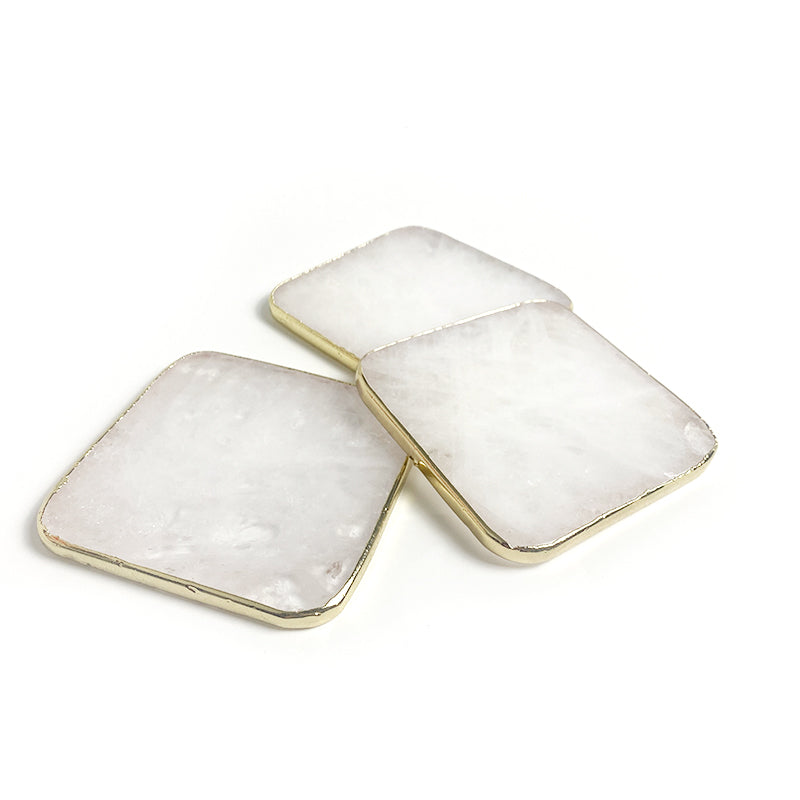 Natural Healing Crystal Agate Slice Coaster（Buy 4pcs+ Get Discount）