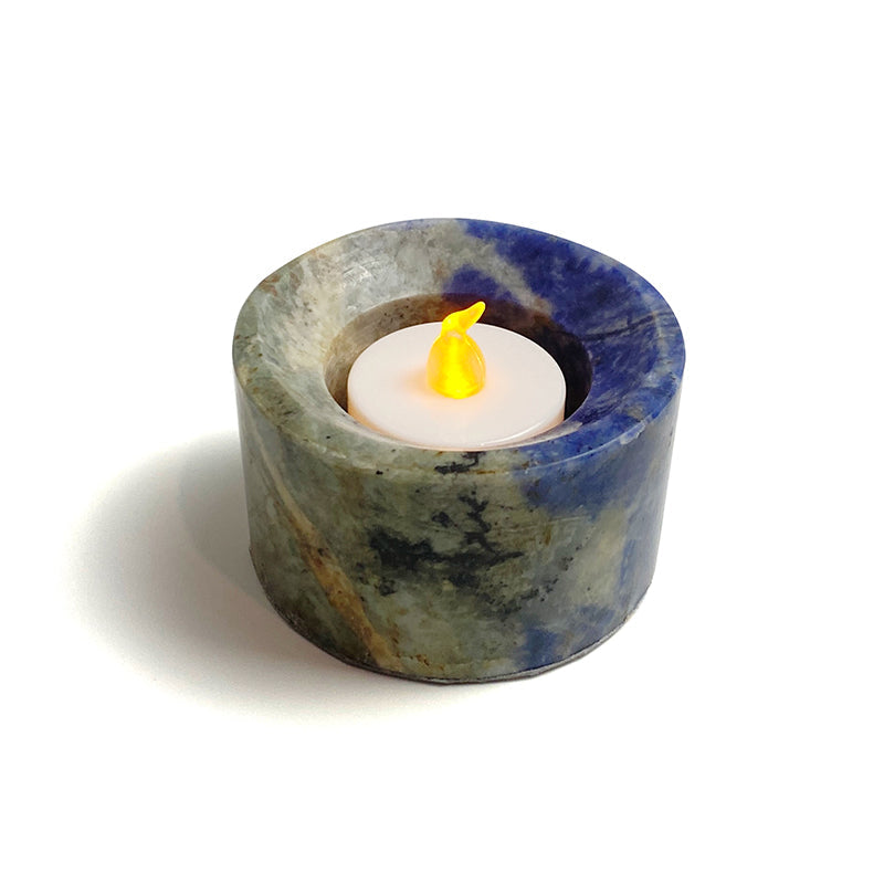 Natural Healing Crystal Candle Holder CH005