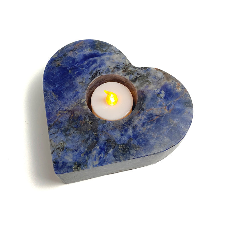 Natural Healing Crystal Candle Holder CH012