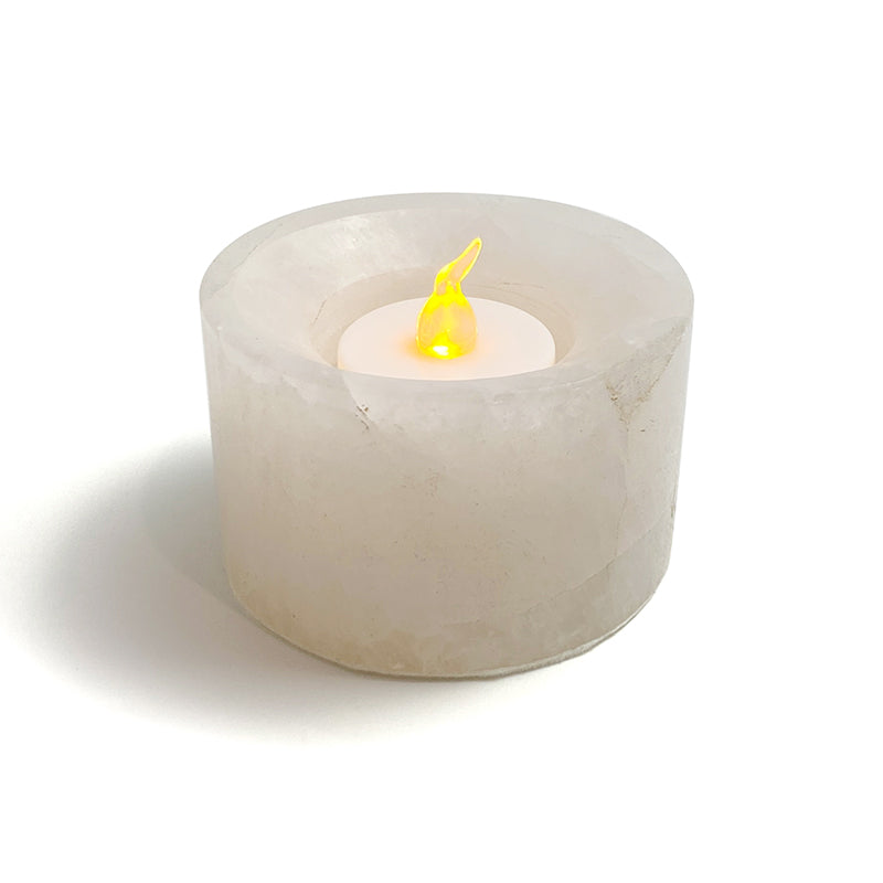 Natural Healing Crystal Candle Holder CH005