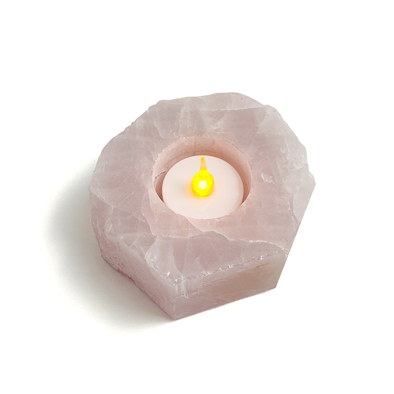 Natural Healing Crystal Candle Holder CH009