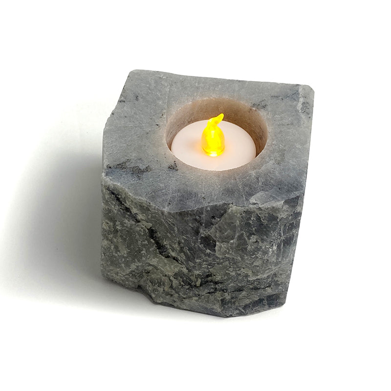 Natural Healing Crystal Candle Holder CH009