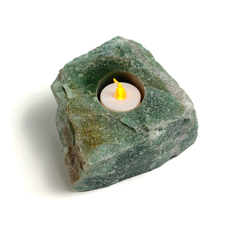 Natural Healing Crystal Candle Holder CH009