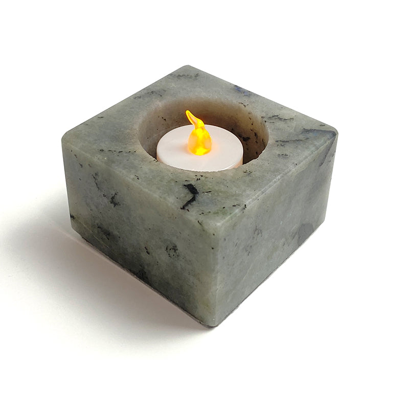 Natural Healing Crystal Candle Holder CH001