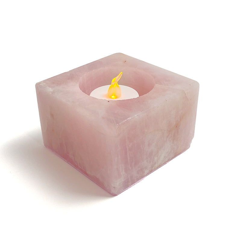 Natural Healing Crystal Candle Holder CH001