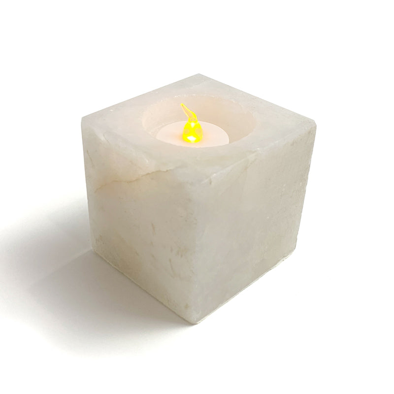 Natural Healing Crystal Candle Holder CH001