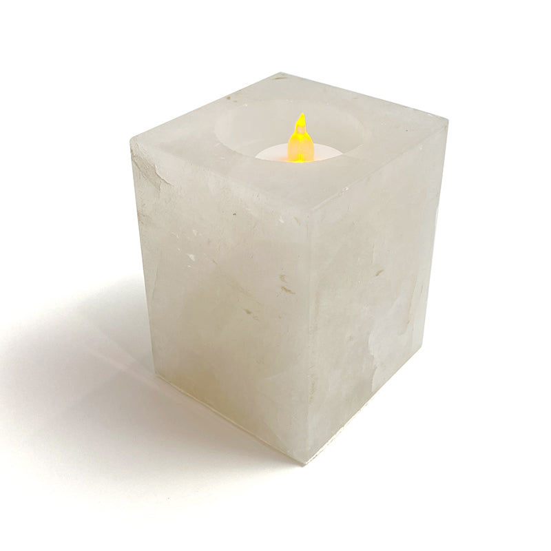 Natural Healing Crystal Candle Holder CH001