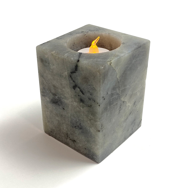 Natural Healing Crystal Candle Holder CH001