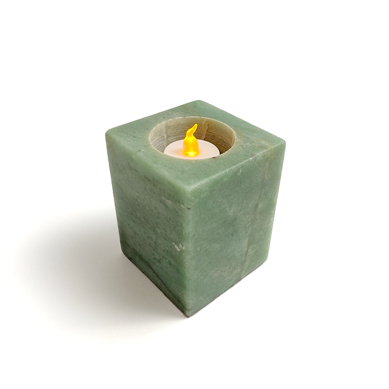 Natural Healing Crystal Candle Holder CH001