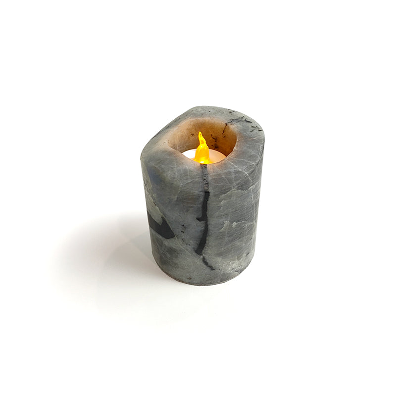 Natural Healing Crystal Candle Holder CH002