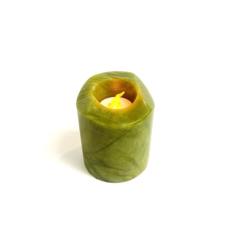 Natural Healing Crystal Candle Holder CH002