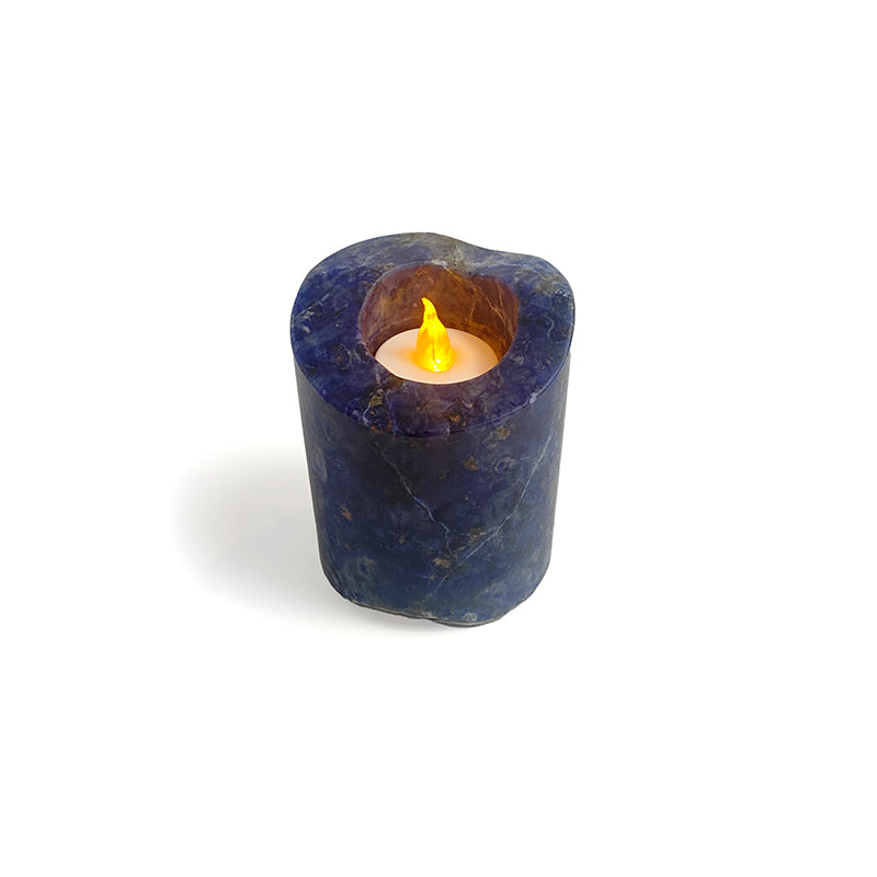 Natural Healing Crystal Candle Holder CH002