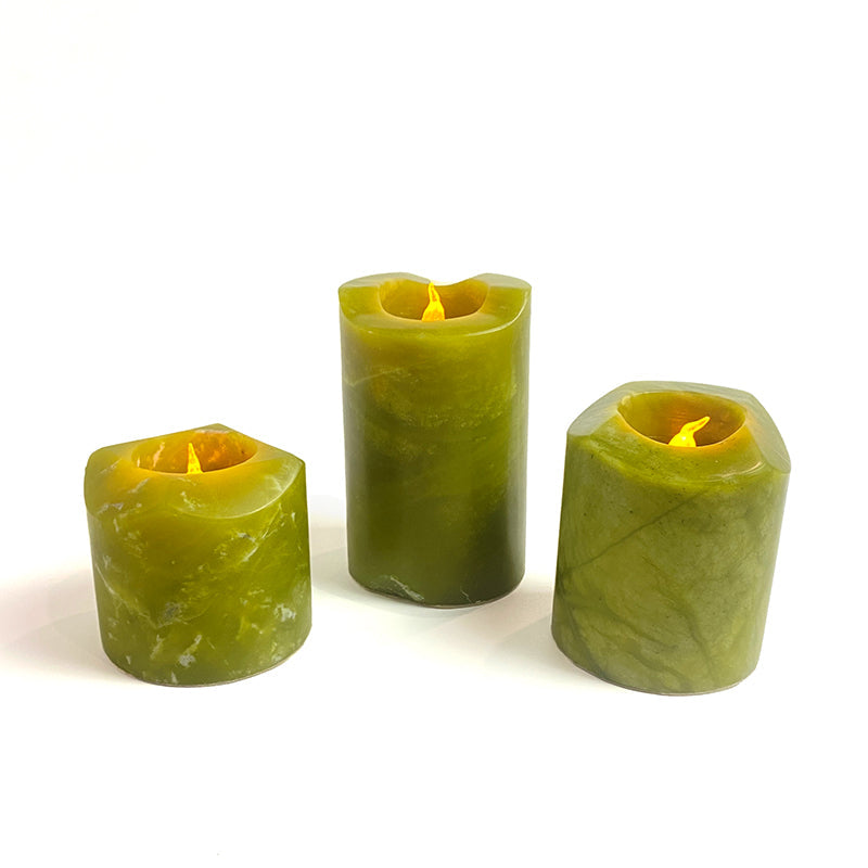 Natural Healing Crystal Candle Holder CH002