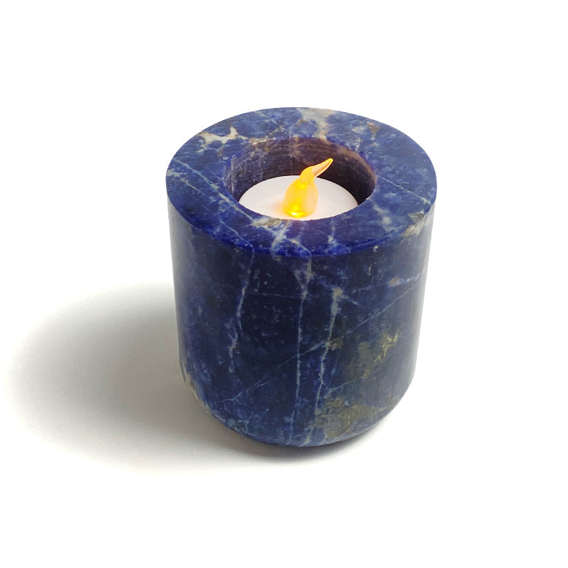 Natural Healing Crystal Candle Holder CH003