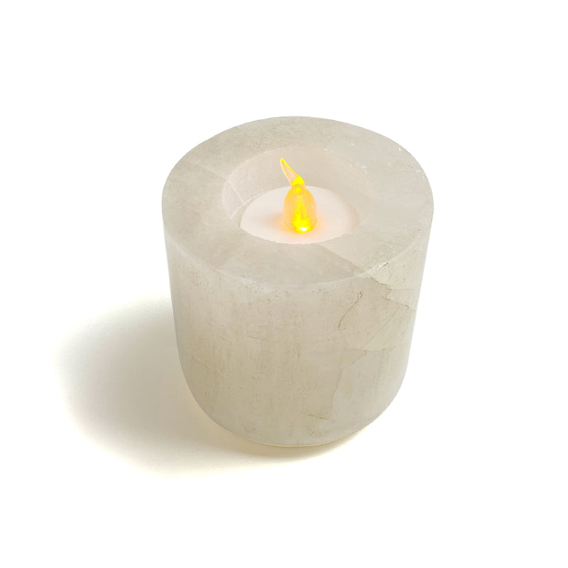 Natural Healing Crystal Candle Holder CH003