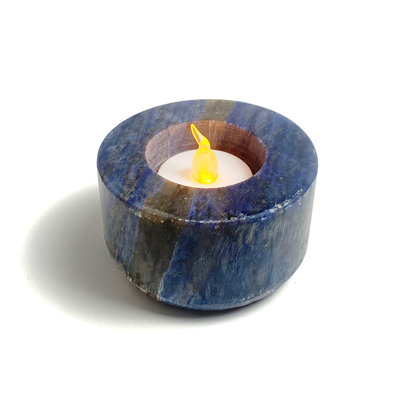 Natural Healing Crystal Candle Holder CH003