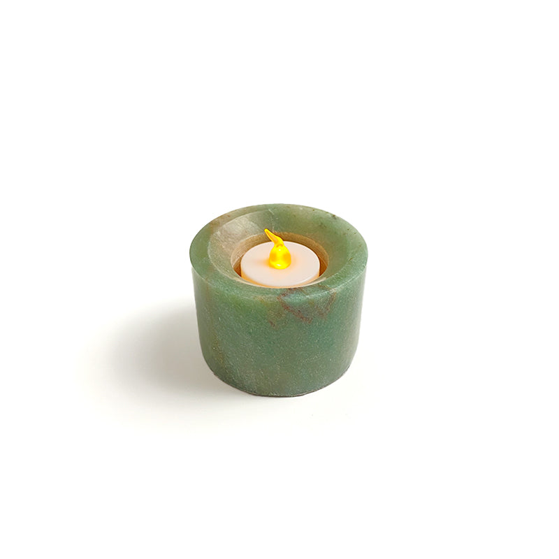 Natural Healing Crystal Candle Holder CH005