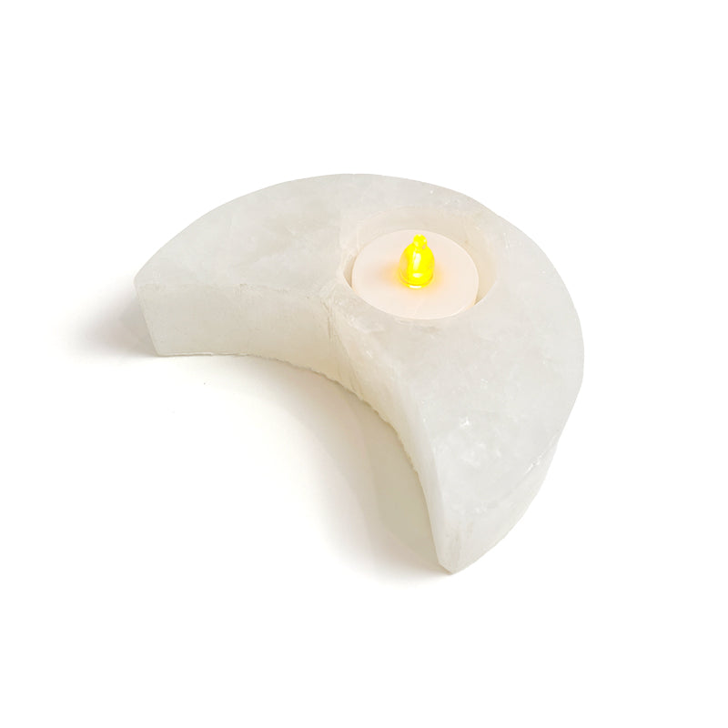 Natural Healing Crystal Candle Holder CH007