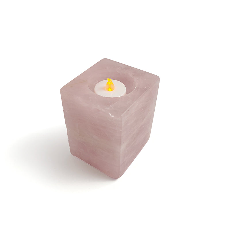 Natural Healing Crystal Candle Holder CH007